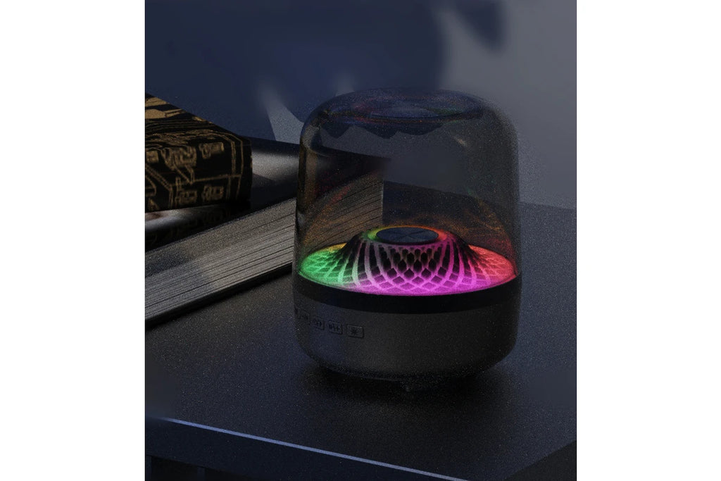 Portable Bluetooth Speaker with Ambient LED Lighting