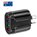 4-Port USB Wall Charger – Charge 4 Devices at Once