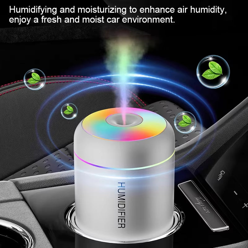 Mini Air Humidifier USB Aroma Diffuser Essential Oil Purifier Cool Mist Sprayer Home Bedroom/Car