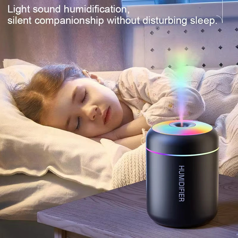 Mini Air Humidifier USB Aroma Diffuser Essential Oil Purifier Cool Mist Sprayer Home Bedroom/Car